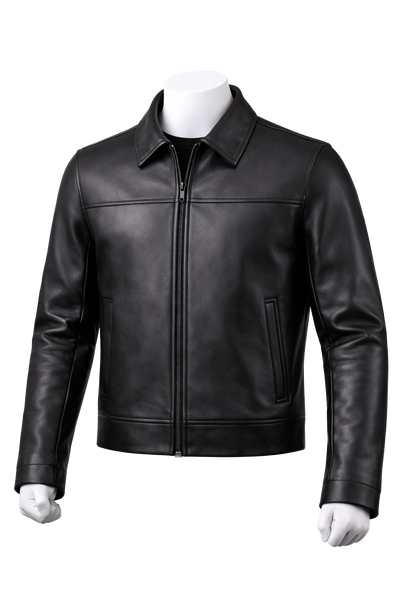 Custom Minimal Luxe Panel Jacket manufacturing and bulk supply by DenimByte