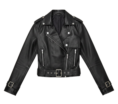 Custom Premium Leather Biker Jacket – Slim Fit Architect Design manufacturing and bulk supply by DenimByte