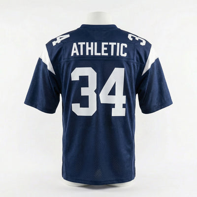 American Football Game Jersey back view private label apparel