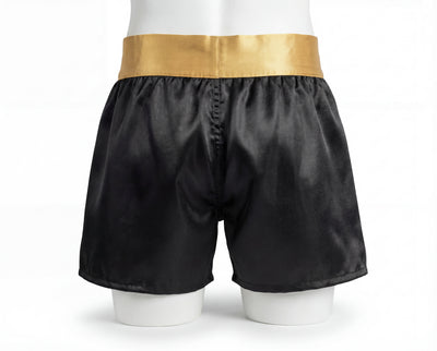 Boxing Competition Shorts back view private label apparel