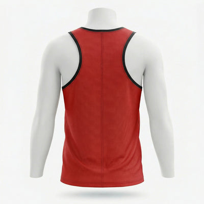 Boxing Training Tank back view private label apparel