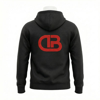 Boxing Walkout Hoodie back view private label apparel