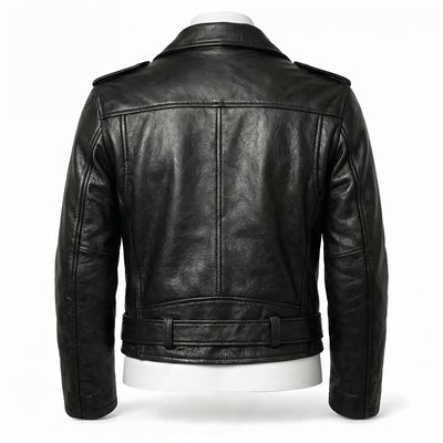 Custom Classic Biker Leather Jacket