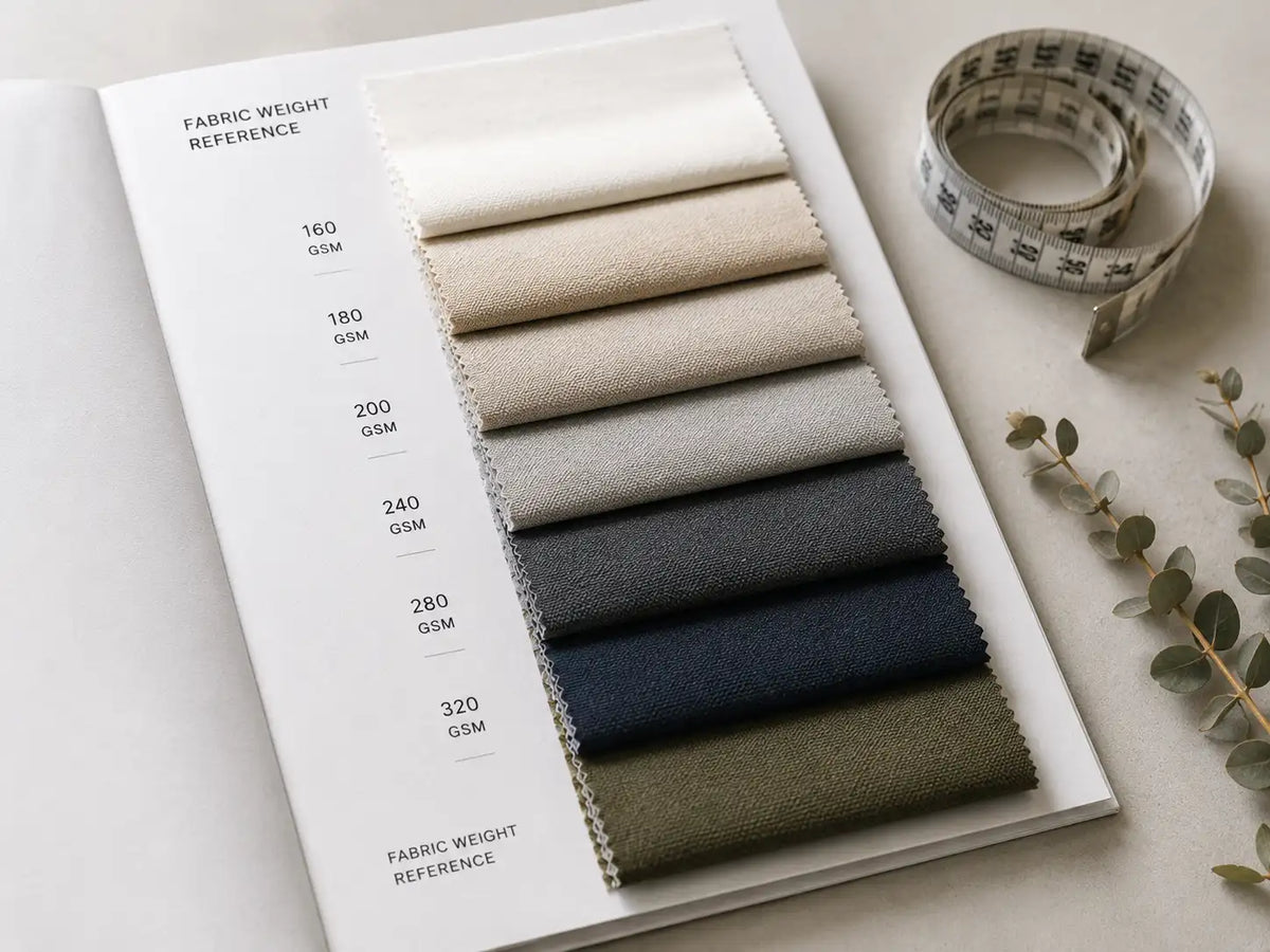GSM Explained: How to Choose the Right Fabric Weight for Your Garments