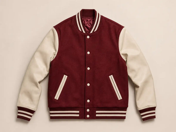 Leather Sleeve Varsity Jackets