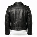 Black Classic Biker Leather Jacket