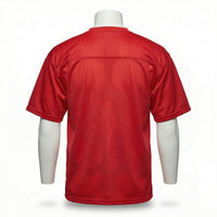 Football Practice Jersey back view private label apparel